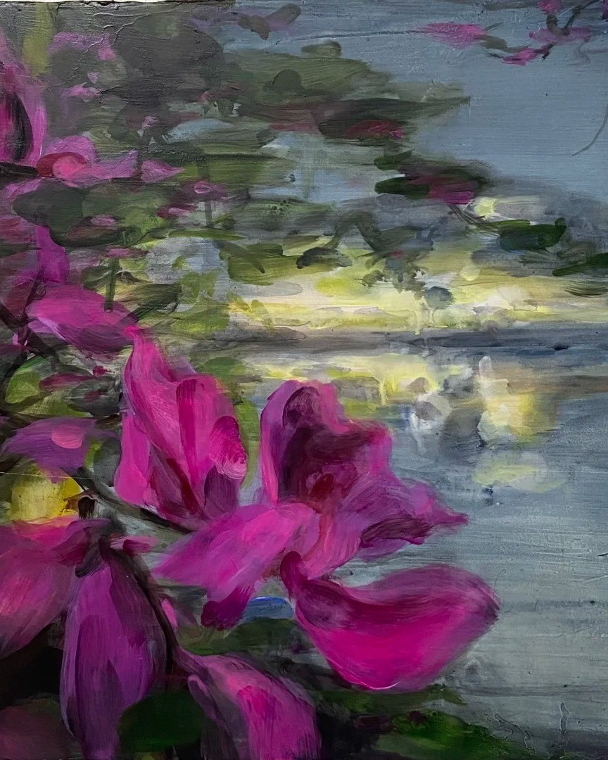 Bougainvillea at dusk by Collection I